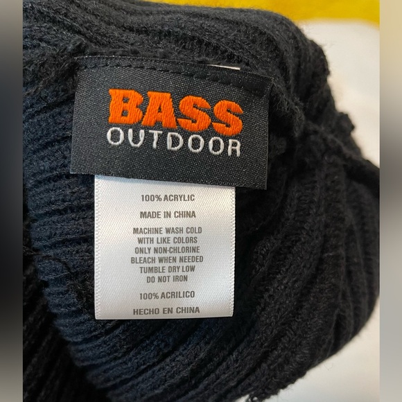 Bass Outdoor hat Black Knit Beanie - Picture 5 of 5